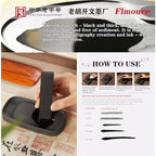 Chinese Ink Stick for Calligraphy Writing and Drawing, Huangshan Pine Smoke - Image 7
