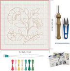FREEBLOSS DIY Flowers Punch Needle Kit - Image 2