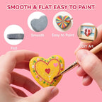 Simetufy 15 Pcs Heart-Shaped Rocks - Image 3
