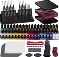 Nicpro All-in-One Miniature Painting Kit, Including 36 Colors Model Paint by Nicpro