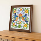 FREEBLOSS 11CT Vector Flowers Stamped Cross Stitch Kits Complete Embroidery Kits - Image 7
