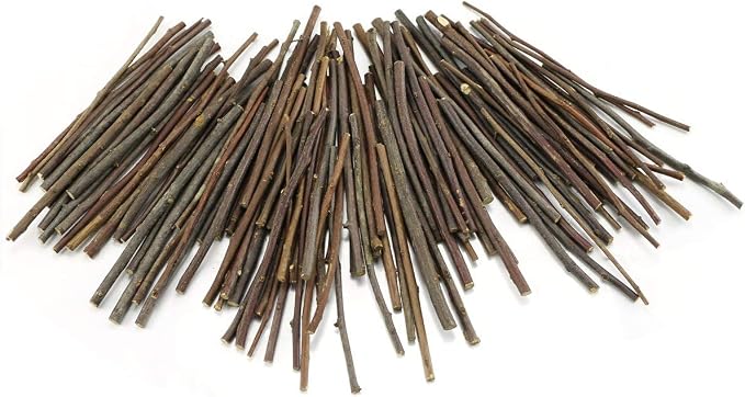 TKOnline 100Pcs Craft Sticks, 10cm 0.1-0.2 Inch in Diameter Wood Log Sticks - Image 2