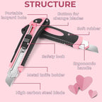 Box Cutter, Box Cutter Retractable Self Loading, Heavy Duty Utility Knife - Image 5