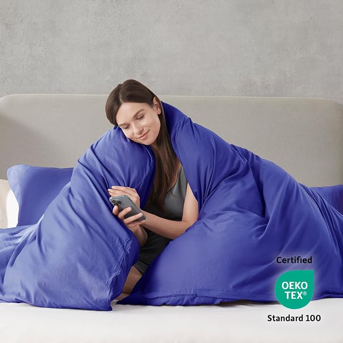Nestl Royal Blue Duvet Cover Full Size - Image 3