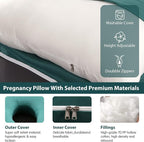 U-Shaped Full Body Pregnancy Pillow - Image 4