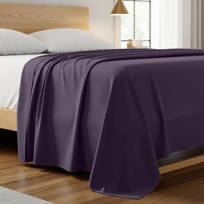 Mellanni Queen Size Flat Sheet by Mellanni