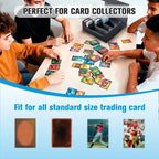 Trading Card Storage Box with 12 Dividers and 6 Foam Stoppers, Large Capacity - Image 5