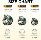 Mountain and River Horse Puzzles Adults Gifts Wooden 190 Pieces 11.4 * 11.1in - Image 4
