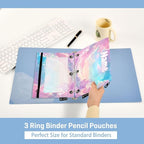 Custom Princess Castle Pink Sky Pencil Pouch - Image 4