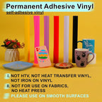HTVRONT Turquoise Permanent Vinyl - Image 2