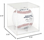 Acrylic Baseball Display Case, Baseball Holders - Image 8