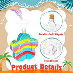 Bokon 100 Pcs Plastic Sand Art Bottles Bulk Sand Art Containers - Image 3