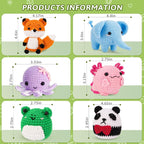 Gerute Crochet Kit for Beginners, 40% Extra Yarn, DIY Family Craft Gifts for - Image 4