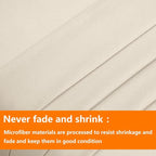 TAIMIT Light Beige Full Size Comforter Set - Image 7