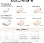 Love's cabin Pink Full Comforter Set, 3-Piece Prewashed Bed Set - Image 8