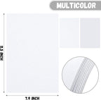 10 Pack Glitter Foam Sheets Craft 8 x 12 inch | Sparkles Foam Paper - Image 2