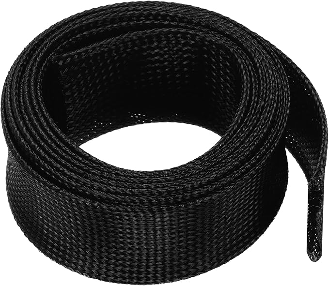 uxcell Expandable Sleeving, 2-inch 10ft Cable Sleeve by uxcell