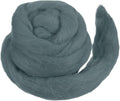 MECCANIXITY Wool Roving Yarn Soft Felting Wool 50g/1.76oz Pure Chunky Roving by MECCANIXITY