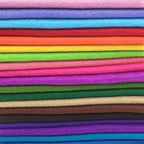 flic-flac 28pcs 12 x 8 inches 1.4mm Thick Soft Felt Fabric Sheet Assorted Color - Image 2