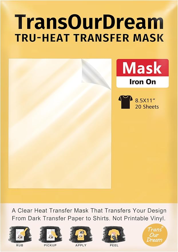 TransOurDream Heat Transfer Mask & Iron on Tape by TransOurDream
