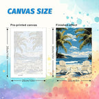 PHANTASYART 6 Pack Paint by Numbers Kit - Image 5