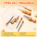 LUDOTEK 38 Pcs Needles Felting Tools Needles Wool Felting Soft Needle Felting - Image 4