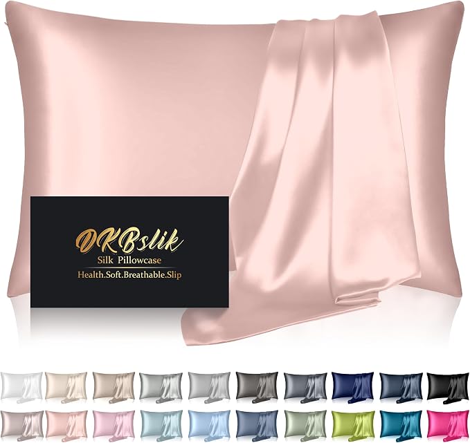 Mulberry Silk Pillow Cases Queen Size, Silk Pillowcase by HOME