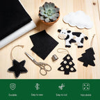 Black Felt Sheets 36 X 36 inht Felt Sheets - Image 4