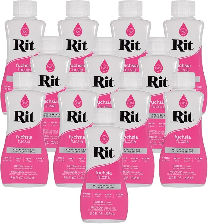 Rit Dye – 8 Oz. Liquid Fabric Dye by CraftCounty