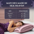 DECOLURE 100% Pure Mulberry Silk Pillow Case Queen Size – Highest Grade 30 - Image 8