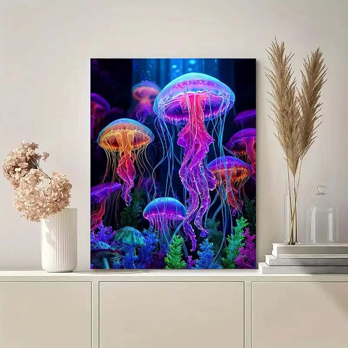SHICERNHJ Jellyfish Diamond Art Painting Kits - Image 4