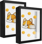 4x6 Small Shadow Box Frame Display Case, Display Case Box by TOUYINGER