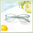 Madison Avenue TR90 Blue Light Blocking Glasses Anti Eyestrain UV Glare Blue - Image 6