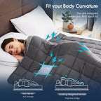 CuteKing Weighted Blanket for Adults Heavy Blanket for 110-130lbs, Weighted - Image 5
