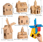 WRITWAA DIY Paper House Kit for Kids - Image 3