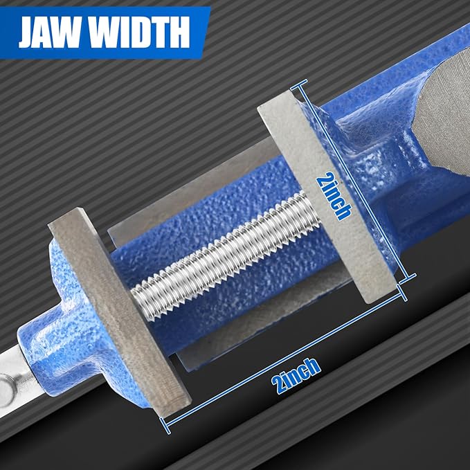 Mini Table Clamp, Small Bench Vise, Upgraded cast steel manufacturing Jewelers - Image 3