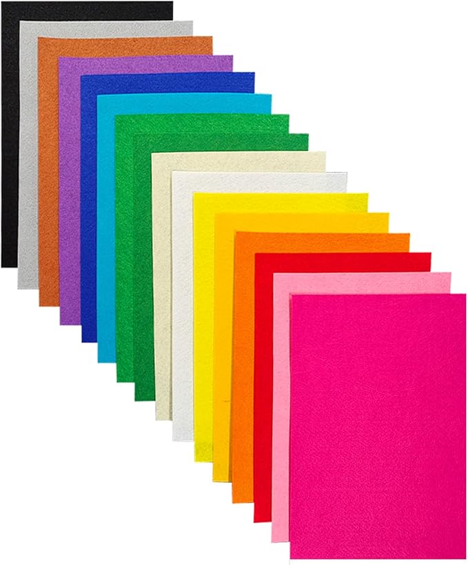 Jtnohx Felt for Crafts, Craft Felt Square for Sewing by Jtnohx