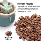 TOYPOPOR Red Lava Accent Rocks Outdoor Decorative Stones - Image 3