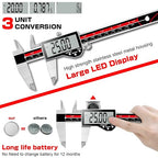 Digital Caliper Electronic Caliper Measuring Tool Precision Digital Vernier - Image 3