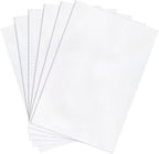 Caydo 6 Pieces Aida Cloth 14 Count White Cross Stitch Fabric by Caydo