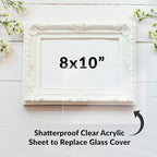 SimbaLux Acrylic Sheet Clear Cast Plexiglass 8”x10” 0.08” Thick 2mm, 5 Pack | - Image 4