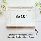 SimbaLux Acrylic Sheet Clear Plexiglass 8” x 10” 0.04” Thick, 10 Pack | - Image 4