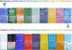 Lanyani 3/4 inch Metallic Glass Mosaic Tiles Variety Mix Color Vitreous Square - Image 2