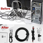 16Pcs Silicone Cable Ties Cord Organizer - Image 5