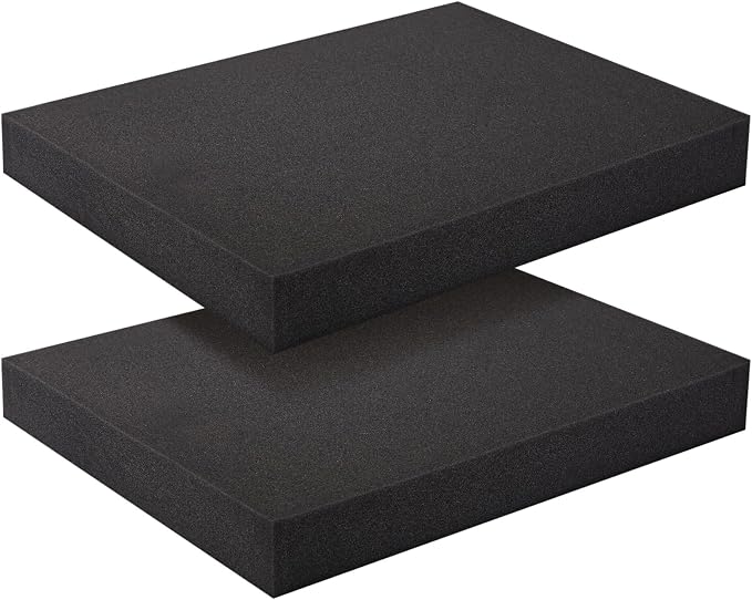 Okuna Outpost Black Foam Cushion Sheets by StockroomPlus