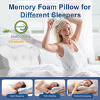 Cervical Neck Pillow, Pillows for Neck and Shoulder Pain, Contour Pillow - Image 2