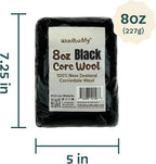 Woolbuddy Core Wool 8oz for Needle Felting, Handmade Wool Roving for Needle - Image 5
