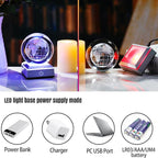 Ornalrist 3.15'' 3D Earth Crystal Ball - Image 5