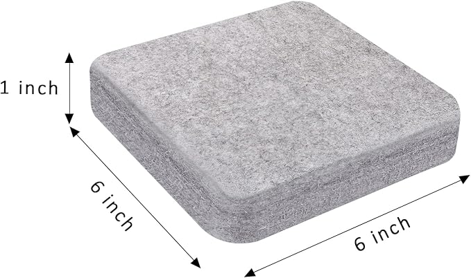 FCENDS Needle Felting Mat, 100% Natural Wool Needled Felting Pad, Thick and Firm - Image 3