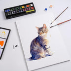 Watercolor Paper Block 11x15 Inch, Fuumuui 100% Cotton Watercolor Paper Pad of - Image 8